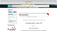 Desktop Screenshot of cyklista.com.pl